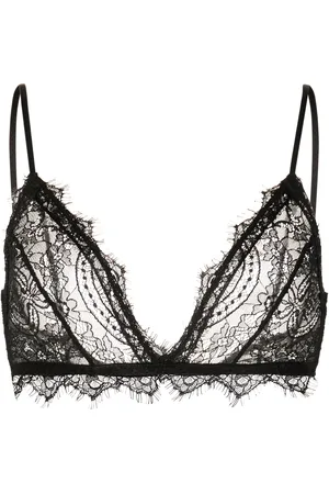 ANINE BING Soutien-gorge en dentelle à effet de transparence