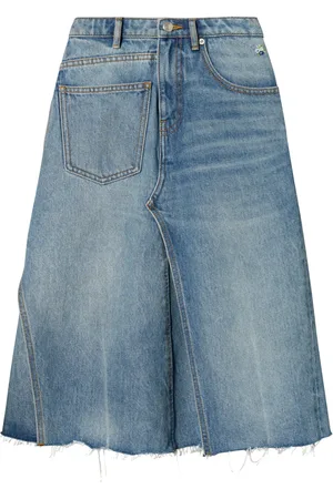Tory Burch Jupe en jean à design structuré