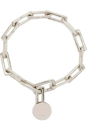 Jil Sander Bracelet chaîne à breloque logo