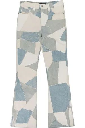 AMIRI Jean à design patchwork