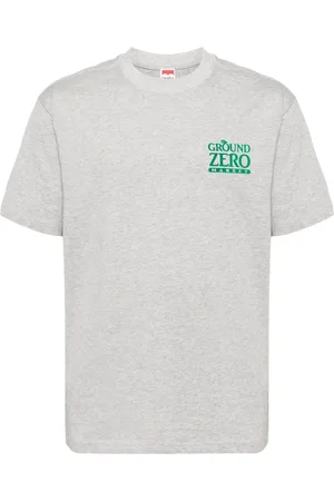 Ground Zero T-shirt en coton à logo imprimé