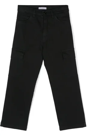 Paolo Pecora Pantalon cargo à étiquette logo