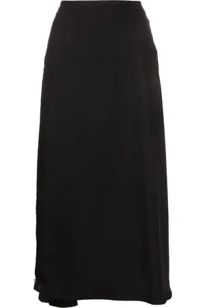 Jil Sander Jupe mi-longue à fermeture décalée