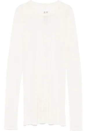 Rick Owens T-shirt en jersey à design nervuré