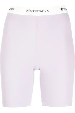 Sporty & Rich Short à taille logo