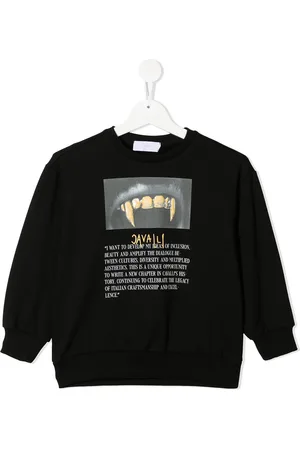 Roberto Cavalli Sweat à logo imprimé