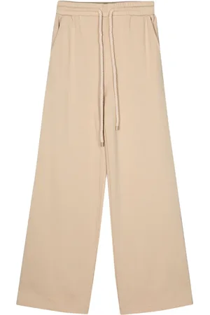 Twin-Set Pantalon de jogging ample à logo brodé