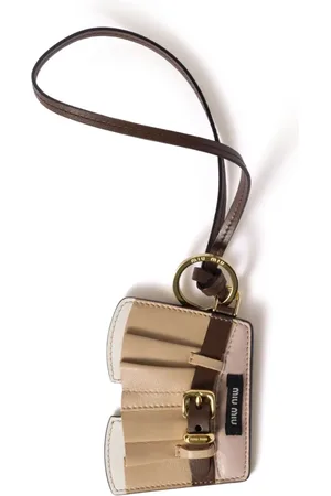 Miu Miu Porte-clés en cuir