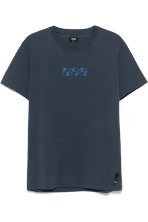 Fendi T-shirt à motif FF Labyrinth brodé