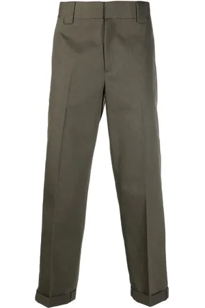 Golden Goose Pantalon court à coupe droite