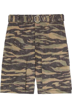 Jil Sander Short à imprimé camouflage