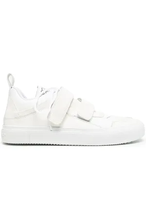 MARCELO BURLON Baskets en cuir à logo imprimé