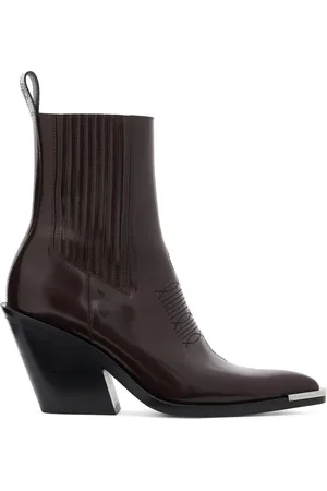 Paco rabanne Bottines chelsea Crimson 100 mm