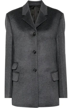 Totême Blazer Straight à simple boutonnage