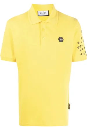 Philipp Plein Polo Skull and Bones en coton
