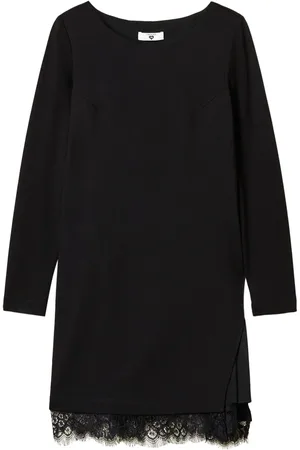 Twin-Set Robe courte à détails de dentelle