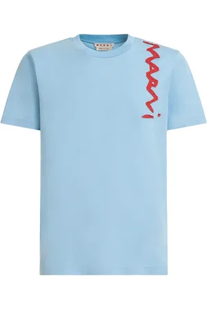 Marni T-shirt à détail de lettre