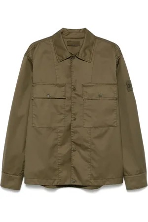 Stone Island Veste matelassée à patch Compass