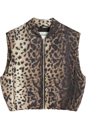 Apparis Gilet Phoenix à imprimé animalier