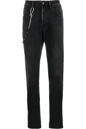 sartoria tramarossa Jean slim à détail de chaine