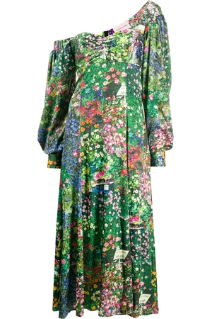 Natasha Zinko Robe asymétrique à fleurs