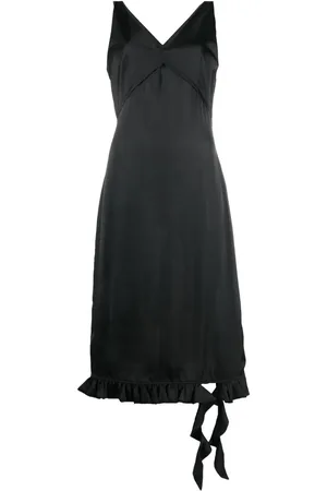 REMAIN Robe longue sans manches à col v