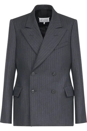 Maison Margiela Blazer Barathea à rayures