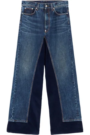 Stella McCartney Jean droit à empiècements