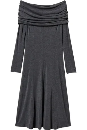 Twin-Set Robe mi-longue à épaules dénudées