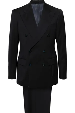 Giorgio Armani Costume croisé à revers pointus