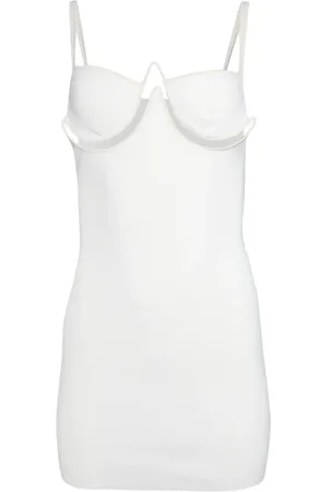 DION LEE Robe courte à armatures