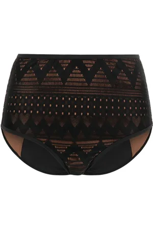 Marlies Dekkers Bas de bikini à empiècements en crochet