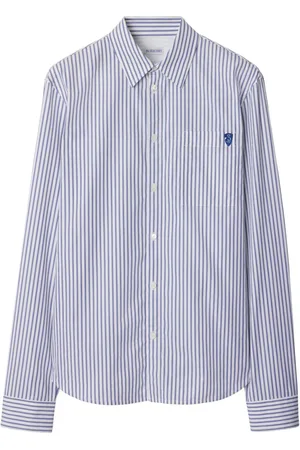 Burberry Chemise en coton à rayures