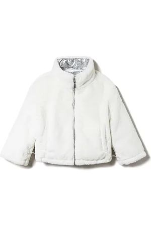 Twin-Set Veste réversible en fourrure artificielle