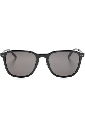 Dunhill Lunettes de soleil teintées à monture carrée