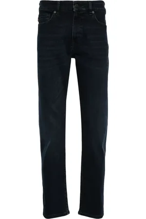 HUGO BOSS Jean cigarette à taille mi-haute