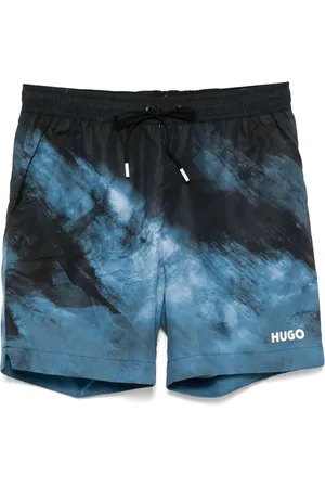 HUGO BOSS Short de bain à imprimé graphique