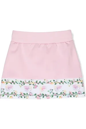 Chiara Ferragni X Monnalisa jupe à imprimé Eyelike