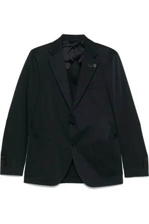 LARDINI Blazer à détail de broche