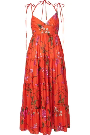 Erdem Robe fleurie à volants superposés