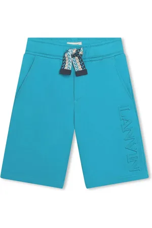 Lanvin Short en coton à logo embossé