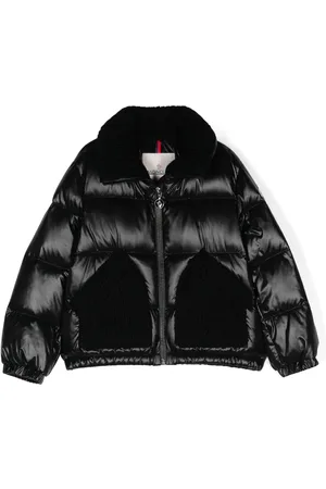Moncler Doudoune à empiècements en maille