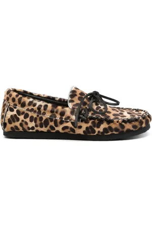 Isabel Marant Mocassins Fitza à imprimé léopard