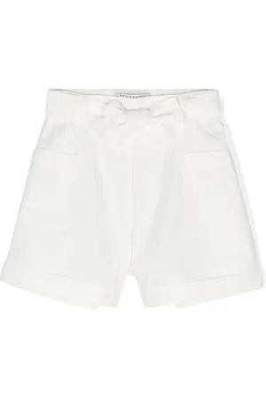 PHILOSOPHY DI LORENZO SERAFINI Short en popeline à logo brodé