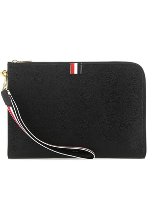 Thom Browne Pochette à détails rayés