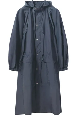 LEMAIRE Imperméable boutonné à capuche