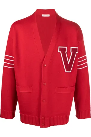 VALENTINO GARAVANI Cardigan à patch logo