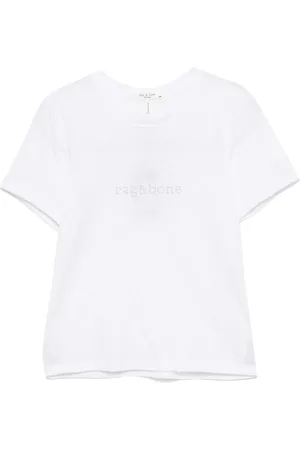 RAG&BONE T-shirt à logo clouté