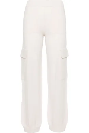 PESERICO SIGN Pantalon en maille à poches cargo