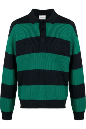 Drôle de Monsieur Pull nervuré à col polo